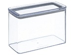 CONFORAMA, Konservierungsdose EASY2UZ Weiss, Grau 0.2 L, Konservierungsdose EASY2UZ 2 L durchsichtig