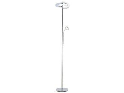 CONFORAMA, Stehlampe 180 x  SATURN Kristalle Silber 20 w pro, Stehlampe LED SATURN 182cm 20W silberfarben