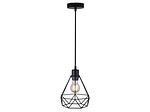CONFORAMA, Hängelampe 125 x  CAGE Schwarz 60 w pro, 