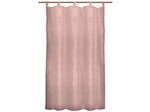 CONFORAMA, Vorhang BYZANCE 110x240cm Polyester rosa, Vorhang BYZANCE 110x240cm pfote / kräuselband halb abdunkelnd rosa