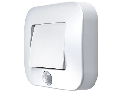 LEDVANCE, LEDVANCE Nightlux Hall Nachtlicht mit Sensor weiß, Ledvance Batterie-LED-Leuchte Nightlux Hall, mit PIR-Bewegungsmelder, weiß