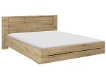 undefined, Bett ASPEN 177x210cm artisan eiche, Gami Bett »Confidence«