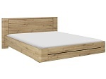 undefined, Bett ASPEN 197x210cm artisan eiche, Gami Bett »Confidence«