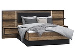 undefined, Bett VERNAZZA 180x200cm Dekor holz