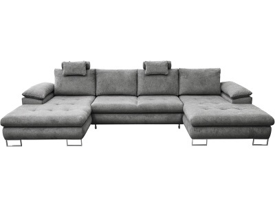 undefined, Ecksofa CUBA Stoff grau, Ecksofa CUBA Stoff grau