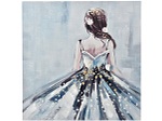 CONFORAMA, Leinwand handgemalt PEARLY mehrfarbig, 