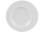 CONFORAMA, tiefe Teller ELLIPSE Porzellan weiss
