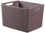 Curver, CURVER Box JUTE, Curver Box Jute Grau | 23 × 28 × 36 cm | 20 l