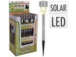 undefined, Solarpoller LED BORNE LED Ø 5.5 cm x 36.5 cm 0 W weiss, Solarpoller LED BORNE LED 5.5m 0W weiss