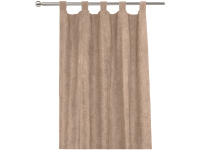 CONFORAMA, Vorhang MILANO 110x240cm Polyester taupe Abdunkelnd, Vorhang MILANO 110x240cm pfote abdunkelnd taupe