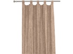 CONFORAMA, Vorhang MILANO 110x240cm Polyester taupe Abdunkelnd, Vorhang MILANO 110x240cm pfote abdunkelnd taupe