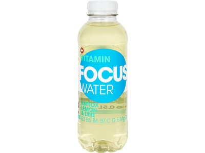 Focus Water, FOCUS WATER antiox Zitrone/Limette (12x50cl), FOCUS WATER antiox Zitrone/Limette (50cl)