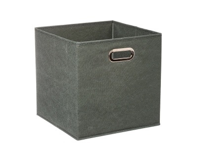 5FIVE, Aufbewahrungsbox NATALYA khaki 31 cm x 31 cm x 31 cm, Aufbewahrungsbox NATALYA khaki 31x31x31cm