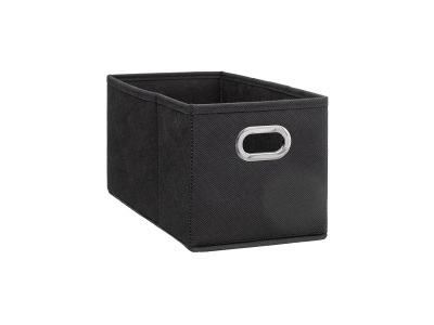 undefined, Aufbewahrungsbox JOVAN dunkelgrau 31 cm x 15 cm x 15 cm, Aufbewahrungsbox JOVAN dunkelgrau 31x15x15cm