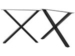 undefined, Tischbein-Set DAKOTA Metall, Tischbein-Set DAKOTA Metall
