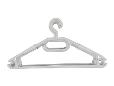 undefined, Set 10 Kleiderbügel TWIST weiss
