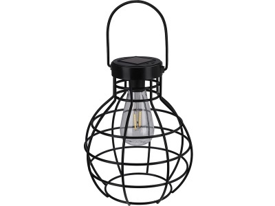 undefined, Solarlampe Keinerlei LANTERN SOLAR 18cm x 25.5cm schwarz