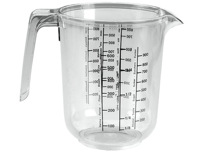 CONFORAMA, Krug COOK Plastik Durchsichtig, Dosierkrug COOK plastik
