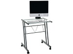 CONFORAMA, PC-Tisch II CLEAR grau, 