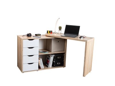 undefined, Schreibtisch SPACY weiss, Schreibtisch SPACY 42x106.5x75.7cm weiss