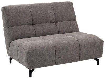 CONFORAMA, 1,5 Platz Element BAHAMAS Stoff Anthrazit, 