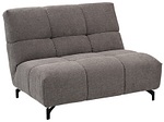 CONFORAMA, 1,5 Platz Element BAHAMAS Stoff Anthrazit, 