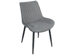 Bobochic, Bobochic - 4er-Set Stühle Mino - Schwarz und Grau, 