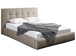 CONFORAMA, Bett 160 x 200 cm NORA Stoff, Bett NORA 160x200cm Stoff beige