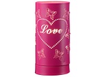 CONFORAMA, Tischlampe 20 x 10 LOVE LAMP Rosa 25 w pro, 
