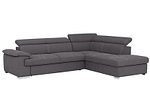CONFORAMA, Ecksofa CORSA Stoff Grau, Ecksofa CORSA Stoff Grau