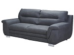 CONFORAMA, 2er Sofa TRAPANI Stoff dunkelgrau, 2er Sofa TRAPANI Stoff dunkelgrau