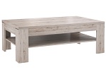 CONFORAMA, Salontisch STAY 120 x 75 cm, Couchtish STAY 75x120x43cm eiche