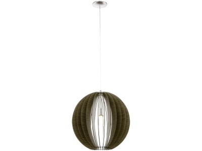 CONFORAMA, Hängelampe 150 x 50 COSSANO Braun 60 w pro, Eglo Pendellampe Cossano