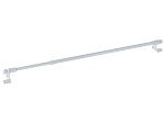 undefined, Vorhangstange für die Verglasung Metall weiss, 