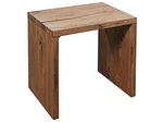 CONFORAMA, Nachttisch DAKOTA Natürlich Massives Holz, Nachttisch DAKOTA 48x35x40cm eiche