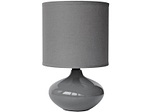 CONFORAMA, Tischlampe 24.5 x 15 ALIZEE Grau 40 w pro, Tischlampe LED ALIZEE 24.5cm 40W grau