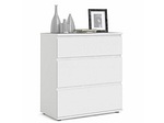 CONFORAMA, KOMMODE ´´NOVA´´, Kommode NOVA 3 Schubladen 40x76.8x83.7cm weiss