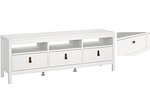 CONFORAMA, Sideboard MADRID weiss, TV-Möbel MADRID 151.4cm weiss
