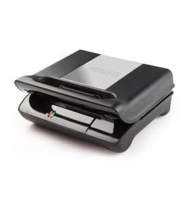 Princess, Princess Multi & Sandwich Compact Pro - Kontaktgrill (Schwarz/Edelstahl), Princess Multi & Sandwich Compact Pro - Kontaktgrill (Schwarz/Edelstahl)