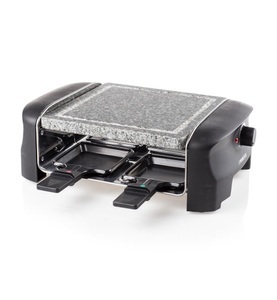 Princess, Princess 162810 4 Stone Grill Party - Raclette (Silber), Princess Racletteofen Stone Party 4 Personen