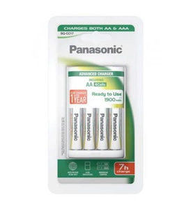 Panasonic, Panasonic - Advanced Ladegerät 4x AA/AAA BQ CC17, 