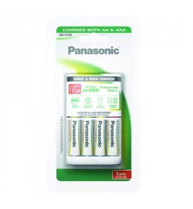 Panasonic, Panasonic - Smart & Quick Ladegerät 4x AA/AAA BQ CC55, 