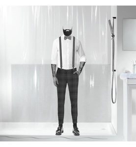 undefined, Duschvorhang PLAST DANDY, Spirella Duschvorhang Plast Dandy 180 x 200