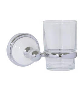 Testrut, Testrut - Zahnbürsten-Glas Lyon - Silber, 