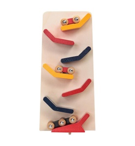 JUMBO, Jumbo - Rennbahn Clic Clac - Multicolor, Click Clack Track aus Holz (Rollbahn)