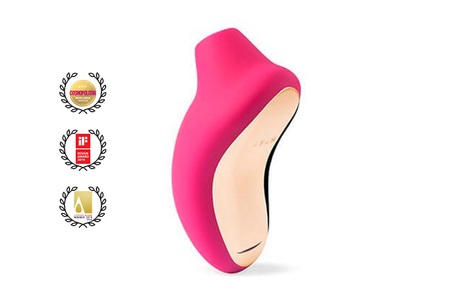 Lelo, Lelo - Sona Cruise Cerise - Auflegevibrator, Lelo Sona Cruise Auflegevibrator, Pink, Silikon - Amorana