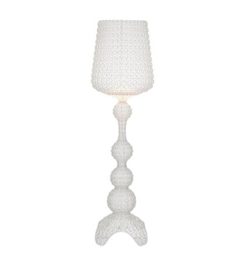 KARTELL, Kartell Kabuki - LED-Stehlampe, transparent, Stehleuchte Kabuki Indoor plastikmaterial transparent / LED - H 165 cm - Kartell transparent en plastikmaterial