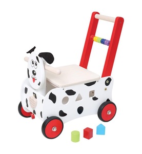 Spielba, Spielba - Lernlaufwagen Hund - 1 Jahr, Spielba Lauflernhilfe »Baby Walker mit Sitzfläche und Sortierspiel«