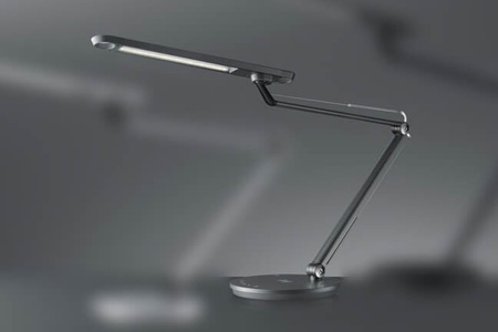Hansa, Hansa LED-Schreibtischleuchte SMART Höhe 560 mm anthrazit, Tischleuchte LED Smart anthr.
