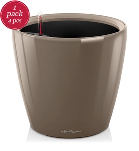 Lechuza, Lechuza - 3er-Set Blumenkästen mit Integriertem Bewässerungssystem Classico Premium 43 LS - Dunkelbeige, 
